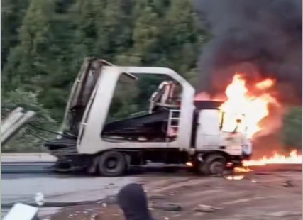 Бишкек—Ош жолунда үрөй учурган жол кырсыктын видео тарады